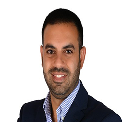 "Portrait of Karim Tadrous from Al Alfi Foundation team."