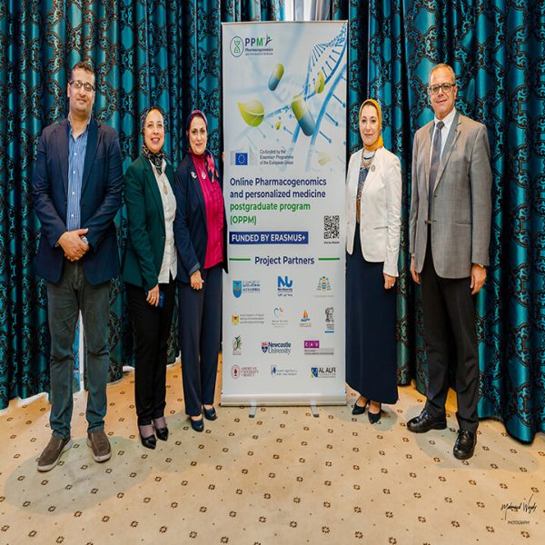 Alexandria University students participating in an educational development event supporting academic excellence